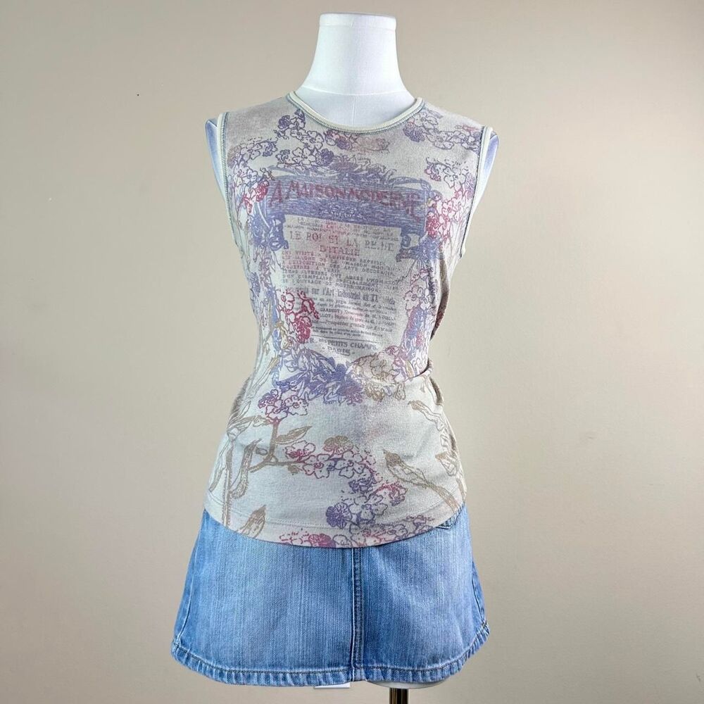 Bija Y2K All Over Euro Style Tank